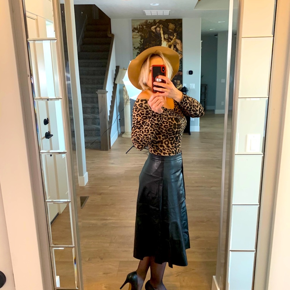 ECO Leather Skirt